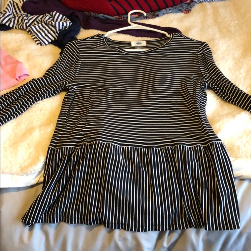 peplum long sleeve